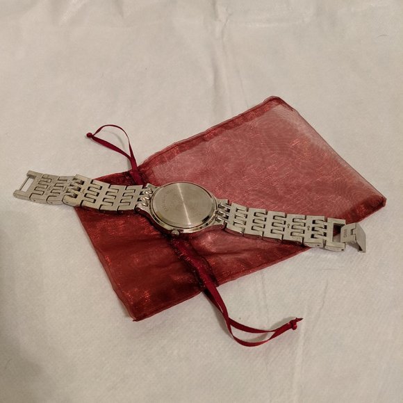 Gruen Silver Tone Diamond Quartz Wrist Watch - Picture 8 of 8